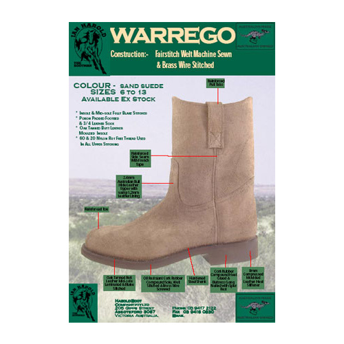 Harold HB028 Warrego Men's Boot