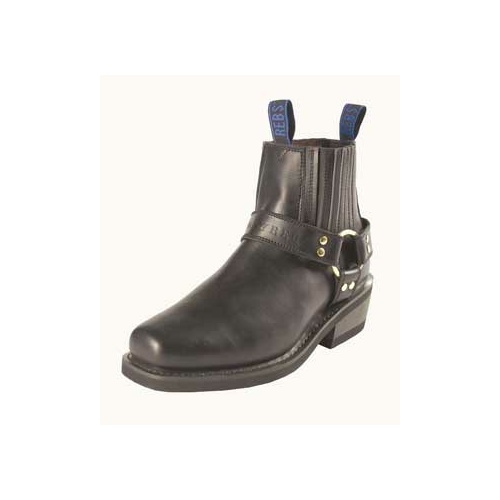 JR18190413 Johnny Reb Short Boot [Size: 4 Colour: Black]