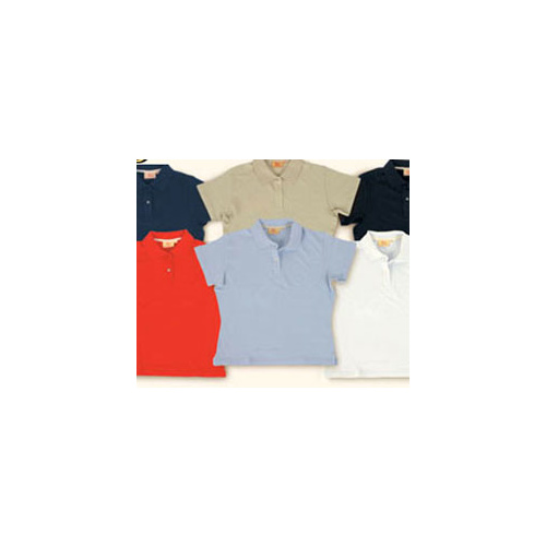 KN293 Plain Pique Knit Polo [Colour: Hot Pink Size: S]
