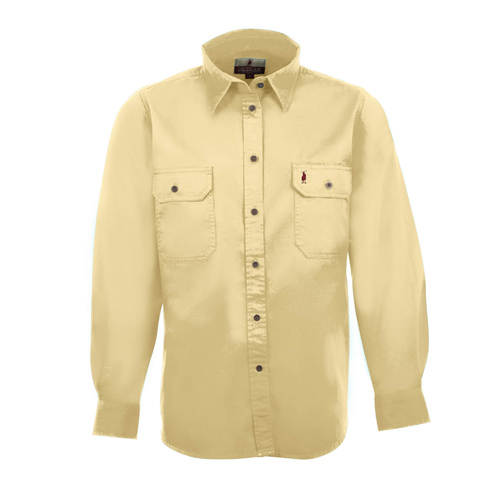 LM6 Nungar/Spinnifex Women's Full Button 2 Pkt Work Shirt [Size: 8 Weight: Light Weight]