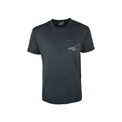 P6S1504019 PURE WESTERN MENS RYAN S/S TEE [Size: S Colour: Slate]
