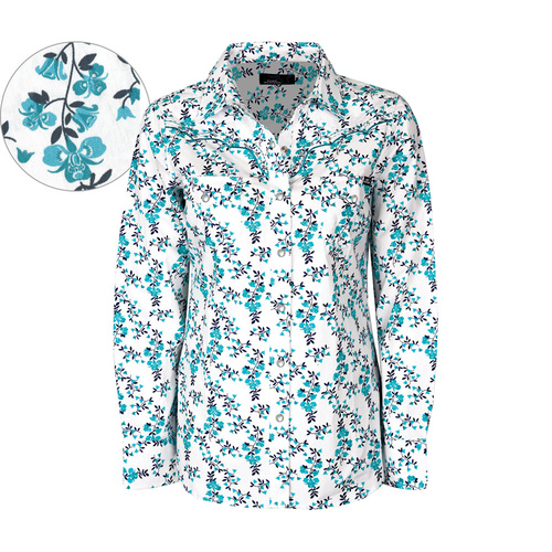 P6W2101031 PURE WESTERN WOMEN'S TULSI PRINT L/S SHIRT