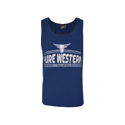 P6Y1501019 Pure Western Men's Dustin Singlet