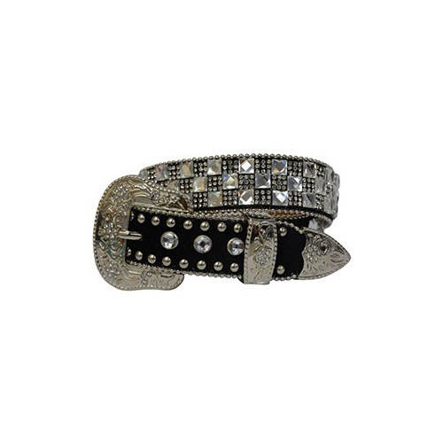 P6Y5901BEL Pure Western Girl's Peggy Bling Belt