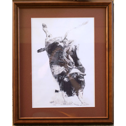REROO3: BULL RIDER PRINT