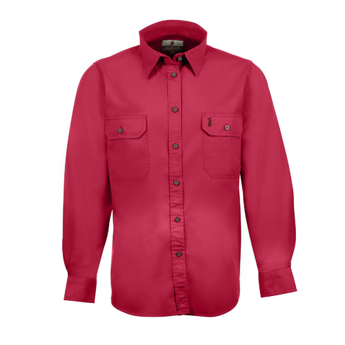R6 Nungar/Spinnifex Women's Full Button 2 Pkt Work Shirt [Size: 8 Weight: Light Weight]