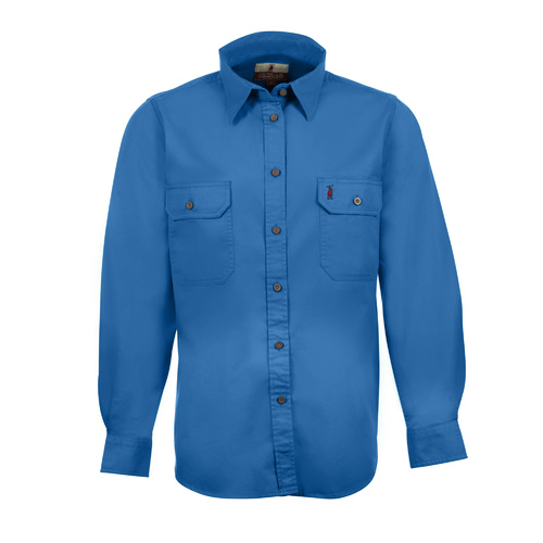 RB6 Nungar/Spinnifex Women's Full Button 2 Pkt Work Shirt [Size: 8 Weight: Light Weight]