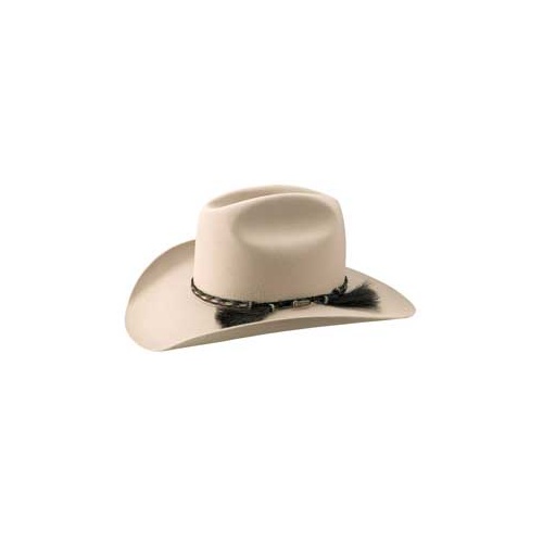 Akubra Rough Rider Hat [Size: 53 cm Colour: Black]