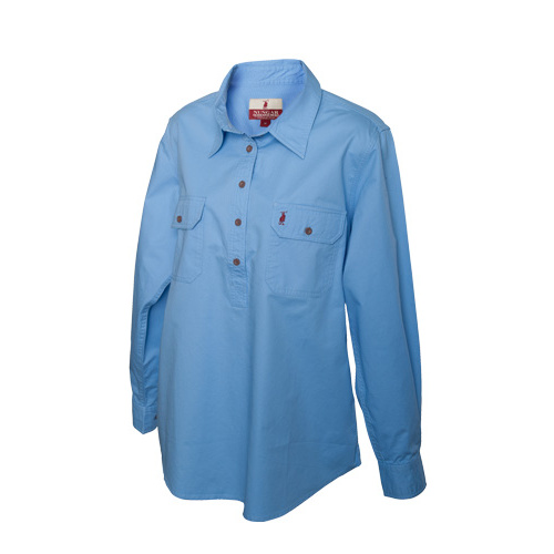 SKB2 Nungar Spinifex Women's 1/2 Placket Work Shirt [Size: 8 Weight: Light Weight]