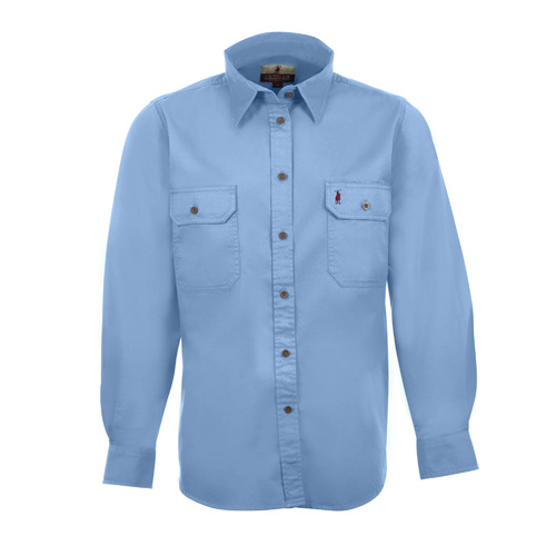 SKB6 Nungar/Spinnifex Women's Full Button 2 Pkt Work Shirt [Size: 8 Weight: Light Weight]