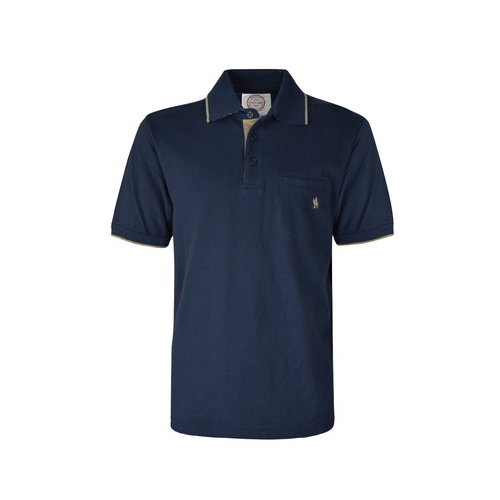 T6S1502022 THOMAS COOK MENS HERITAGE 1-PKT S/S POLO [Size: S Colour: Dark Navy]
