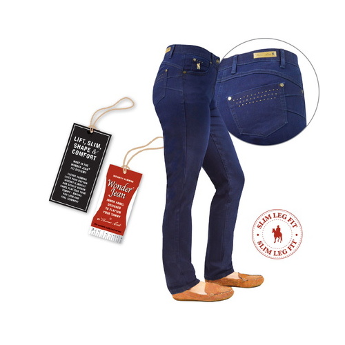 T6S2215075 THOMAS COOK WOMENS SOMERS SLIM LEG WONDER JEAN 32LEG [Size: 8 Colour: Somers Wash]