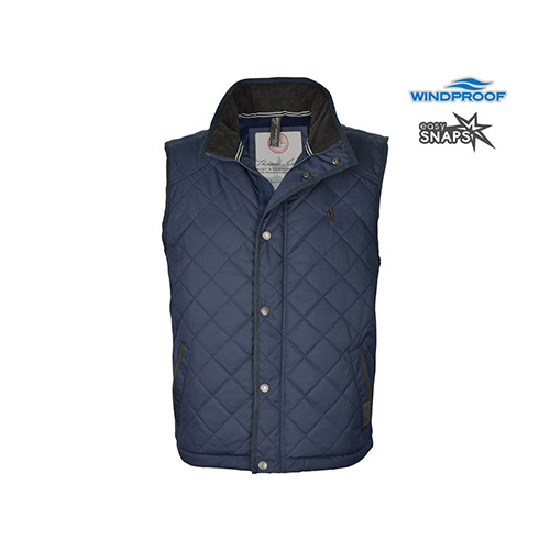T6W1600072 THOMAS COOK MEN'S TULLY VEST [Size: S Colour: Dark Navy]