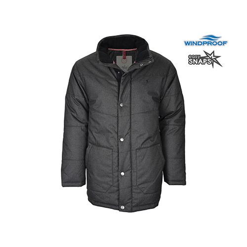 T6W1709073 THOMAS COOK MEN'S GORDON JACKET [Size: S Colour: Steel Grey/Black]