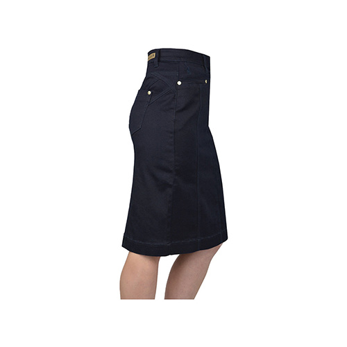 T6W2400070 THOMAS COOK WOMEN'S AVOCA RIVER DENIM SKIRT [Size: 8 Colour: Avoca Wash]