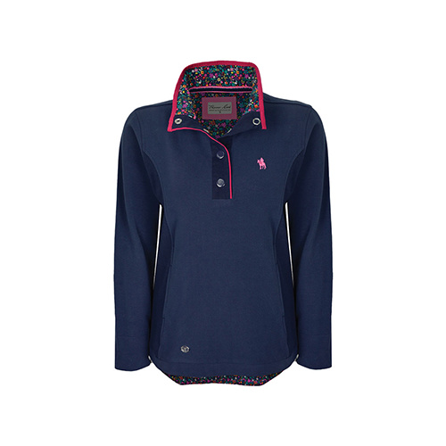 T6W2530032 THOMAS COOK WOMEN'S GLENVIEW SNAP RUGBY [Size: 8 Colour: Navy]
