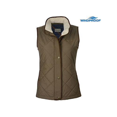 T6W2617065 THOMAS COOK WOMEN'S LIAWENEE VEST [Size: 8 Colour: Mushroom]