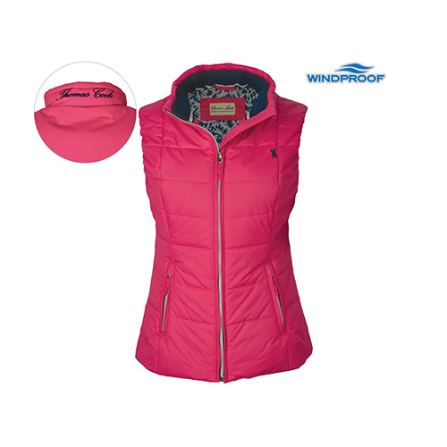 T6W2618066 THOMAS COOK WOMAN'S ALBURY VEST [Size: 8 Colour: Dark Navy]
