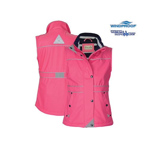 T6W5601082 THOMAS COOK GIRL'S REFLECTIVE VEST [Size: 2 Colour: Hot Pink]