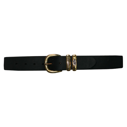 TCP1962BEL Thomas Cook Gold Twin Keeper Belt [Size: S Colour: Chocolate]