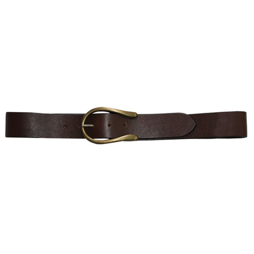 TCP2904BEL Thomas Cook Women's Horseshoe Belt [Size: S Colour: Brown/Antigue Brass]