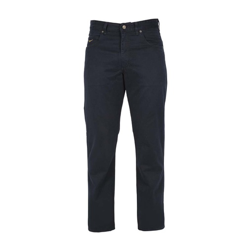 TJ781XD4501 R.M. Williams Men's Linesman Drill Jeans [Size: 30 Colour: Buckskin Leg: Long]