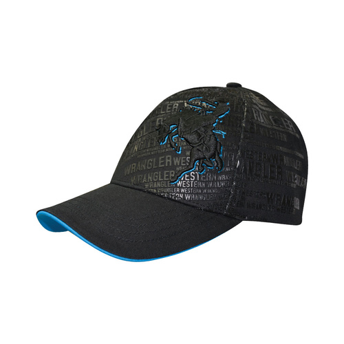 X6S1926CAP MENS DAVIS CAP [Colour: Black Size: One size fits all]
