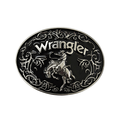 X6S1929BUC MENS KATALLA BUCKLE [Colour: Antique Silver/Black]