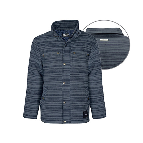 X6W1775051 WRANGLER MEN'S VAUGHN JACKET [Size: S Colour: Blue]