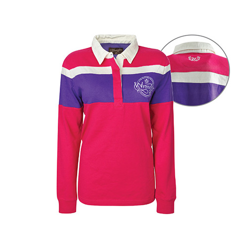 X6W2556001 WRANGLER WOMEN'S ANNABEL RUGBY [Size: 8 Colour: Fuschia/Purple]