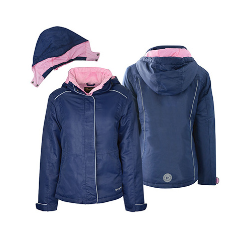 X6W2773046 WRANGLER WOMEN'S KENZY JACKET [Size: XS Colour: Dark Navy/Pink]