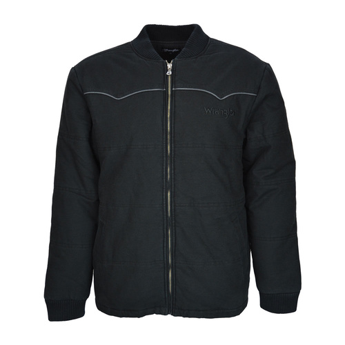 X7W1781148 Mens Dustin Canvas Jacket [Size:  S Colour: Black]