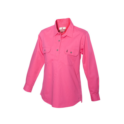 YHP5 Nungar Tilly Girl's 1/2 Placket Work Shirt